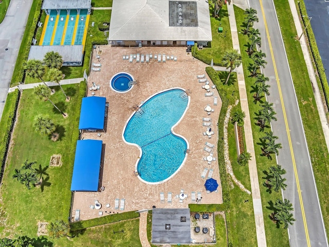 bird's eye view