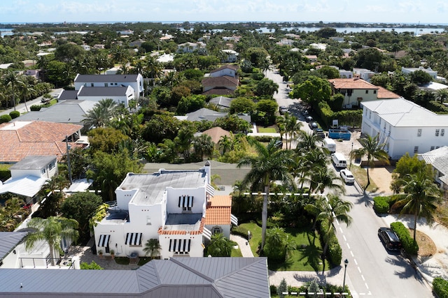 359 E Lakewood Rd, West Palm Beach, FL 33405 - bird's eye view featuring a residential view and a water view