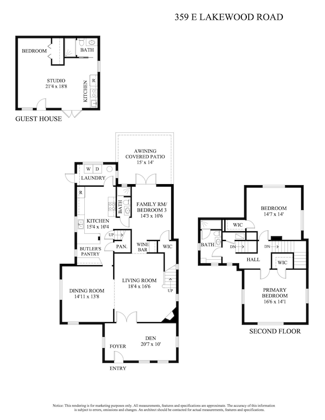 359 E Lakewood Rd, West Palm Beach, FL 33405 - view of layout