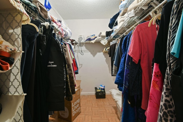 view of spacious closet