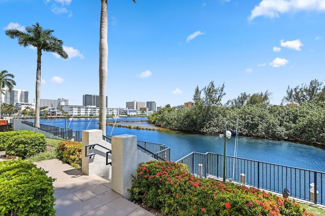 2880 NE 14th Street Cswy Unit 113, Pompano Beach, FL 33062 - water view featuring a view of city
