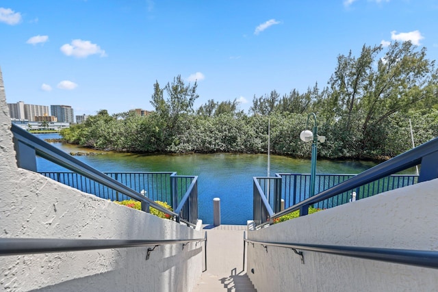 2880 NE 14th Street Cswy Unit 113, Pompano Beach, FL 33062 - view of dock featuring a water view