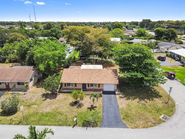 7000 NW 95th Ter, Tamarac, FL 33321 - bird's eye view featuring a residential view