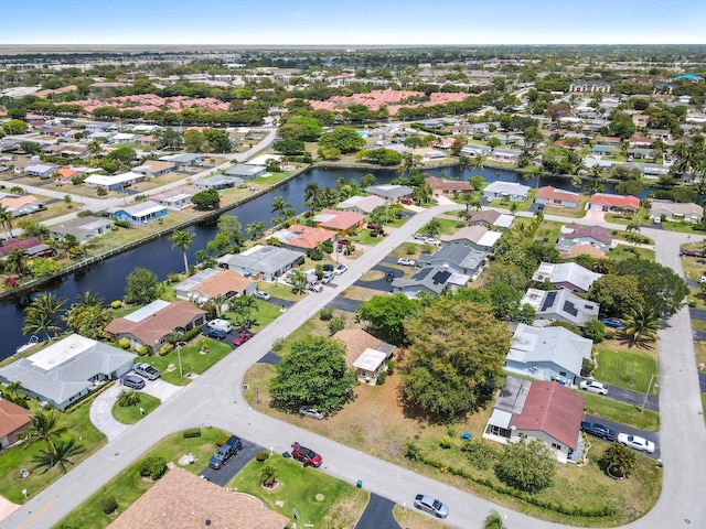 7000 NW 95th Ter, Tamarac, FL 33321 - birds eye view of property with a residential view and a water view
