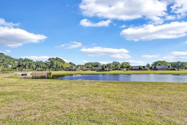 property view of water