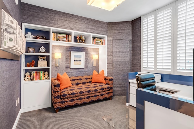 3740 S Ocean Blvd Unit 1205, Highland Beach, FL 33487 - sitting room with carpet floors