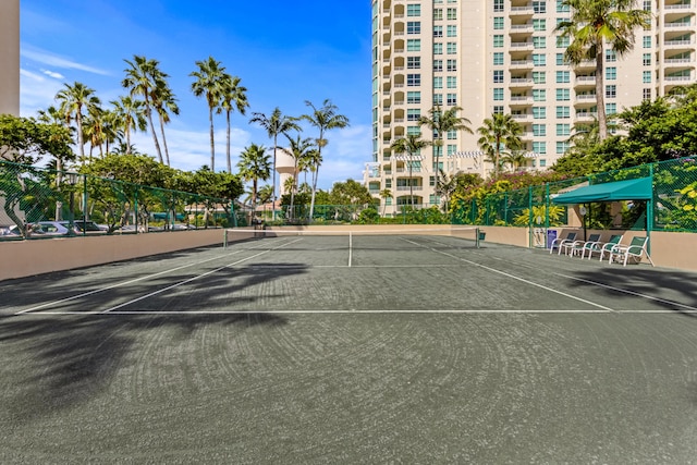 3740 S Ocean Blvd Unit 1205, Highland Beach, FL 33487 - view of sport court with fence and community basketball court
