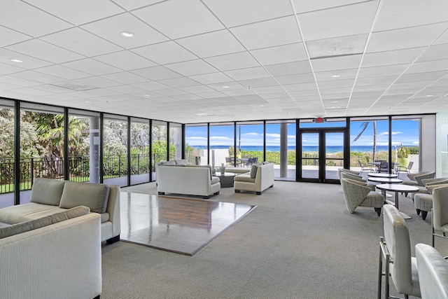 view of community lobby
