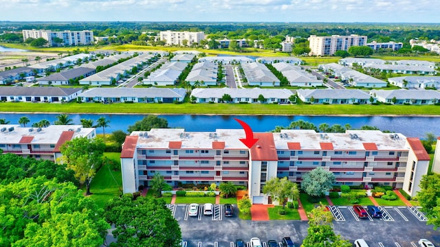 25 Abbey Ln Unit 404, Delray Beach, FL 33446 - bird's eye view of a large body of water