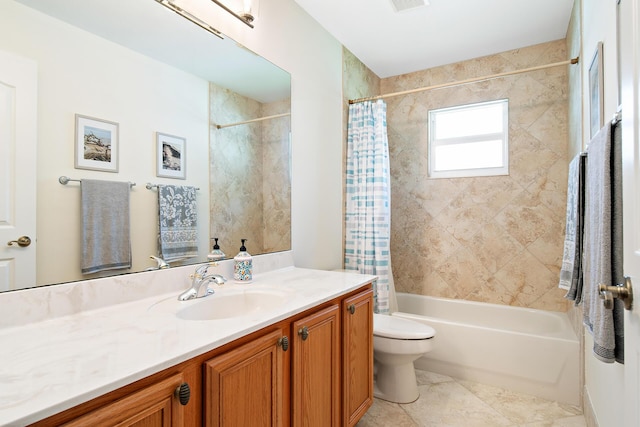 1167 Egret Cir S, Jupiter, FL 33458 - bathroom with vanity, shower / bath combo with shower curtain, and tile patterned floors