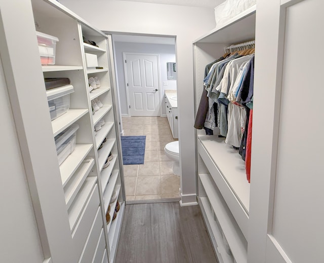 275 Murcia Dr Unit 304, Jupiter, FL 33458 - spacious closet with light wood finished floors