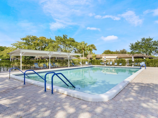 14586 Lucy Dr, Delray Beach, FL 33484 - pool with a patio