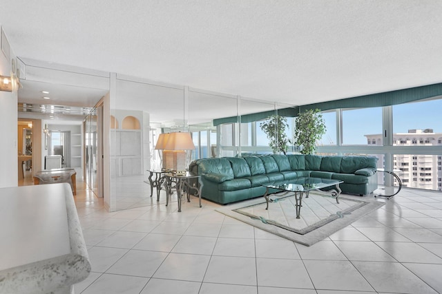 1360 S Ocean Blvd Unit 2508, Pompano Beach, FL 33062 - living room with tile patterned flooring