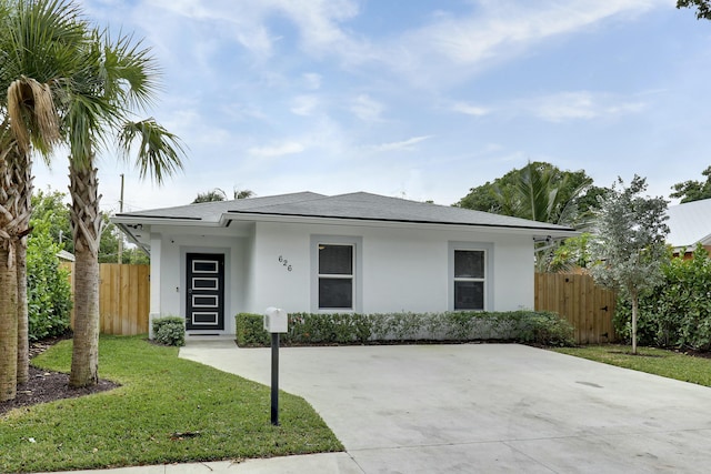 626 33rd St, West Palm Beach, FL 33407 - view of front of house featuring stucco siding and a shingled roof