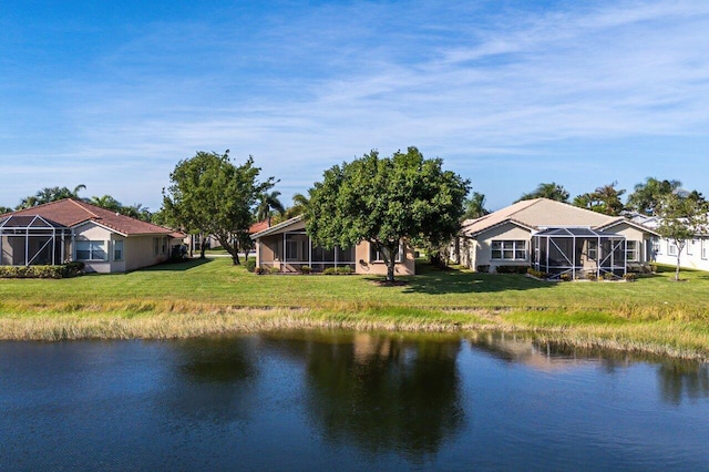 property view of water