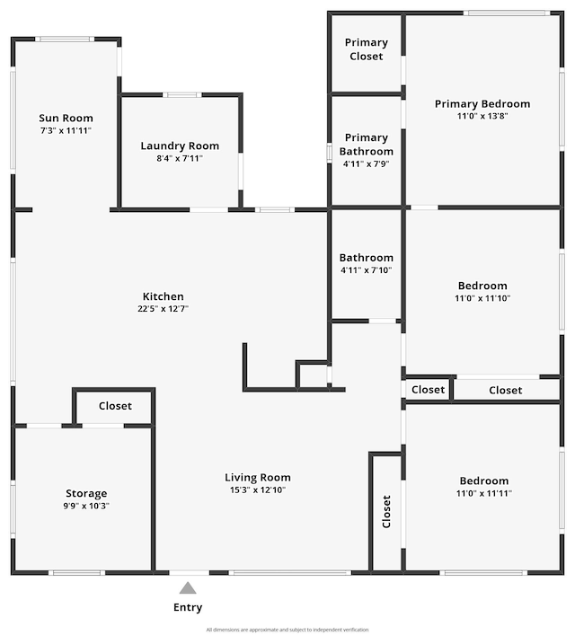 391 SW 2nd St, Boca Raton, FL 33432 - view of layout