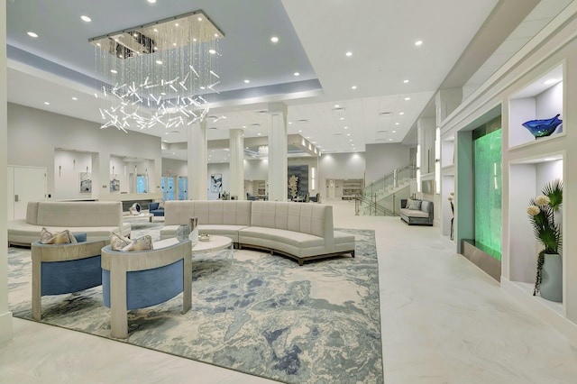 6040 Waldwick Cir, Delray Beach, FL 33484 - community lobby with stairs