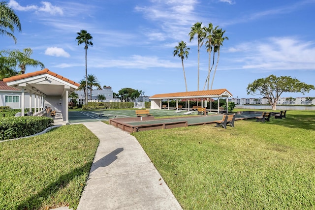 6040 Waldwick Cir, Delray Beach, FL 33484 - view of community featuring a yard