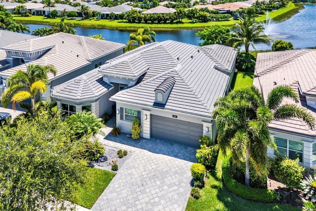 12797 Cariboo Ridge Rd, Boynton Beach, FL 33473 - aerial view of residential area with a nearby body of water