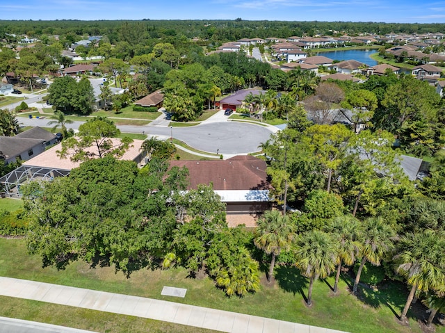 116 Churchill Dr, Royal Palm Beach, FL 33411 - aerial view featuring a water view and a residential view