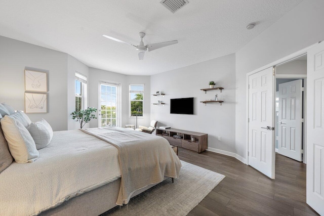 2261 Balsan Way, Wellington, FL 33414 - bedroom featuring wood finished floors, baseboards, and ceiling fan