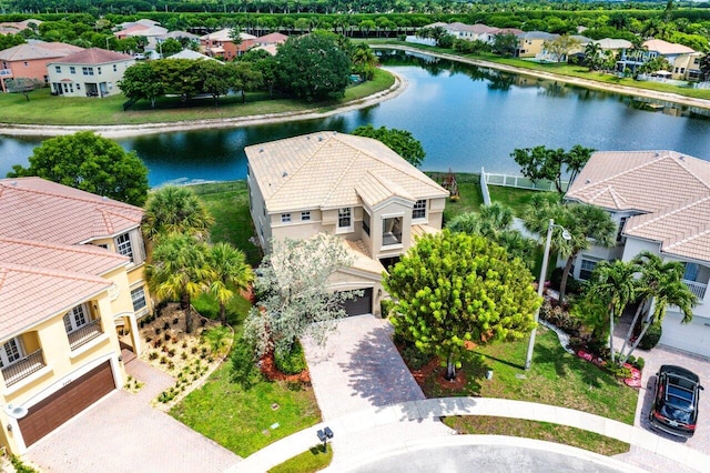 2261 Balsan Way, Wellington, FL 33414 - aerial perspective of suburban area with a nearby body of water