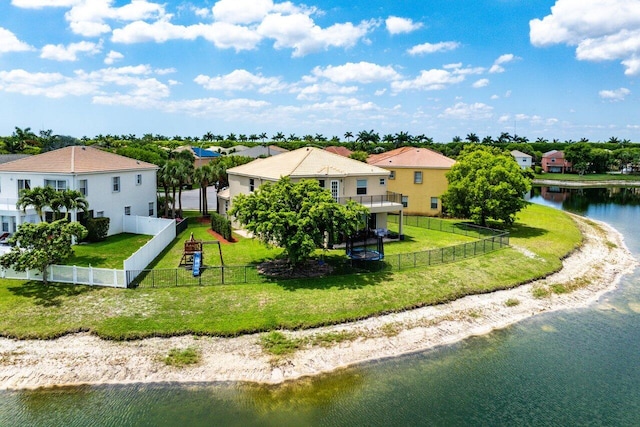 2261 Balsan Way, Wellington, FL 33414 - view from above of property with a nearby body of water