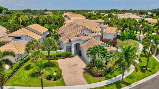 birds eye view of property featuring a residential view
