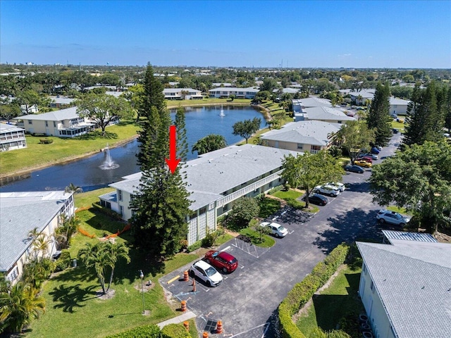 1521 NW 19th Ter Unit 101, Delray Beach, FL 33445 - aerial view of residential area featuring a nearby body of water