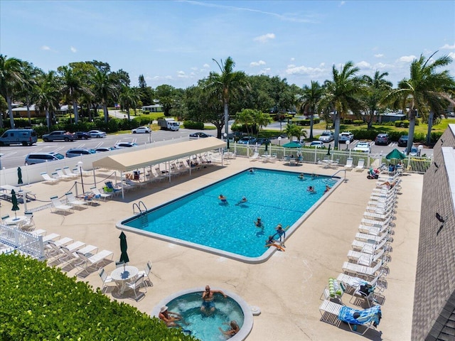 1521 NW 19th Ter Unit 101, Delray Beach, FL 33445 - community pool with a patio area
