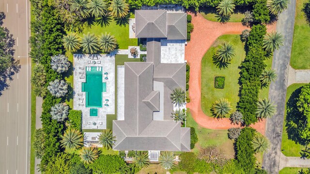 aerial view