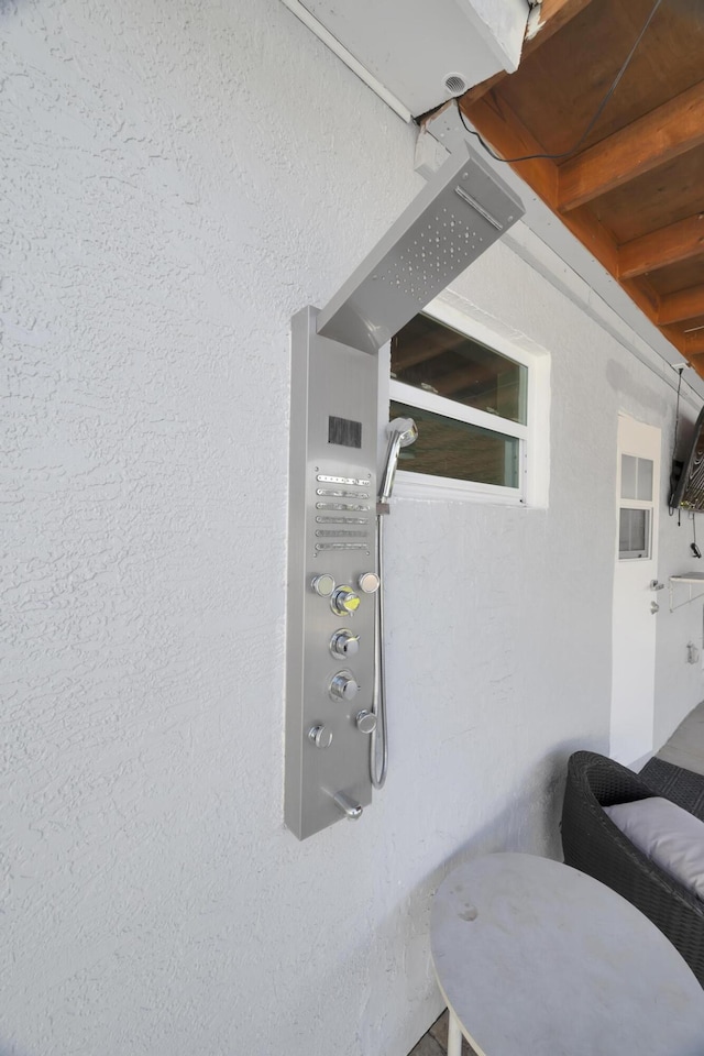 details with stucco siding