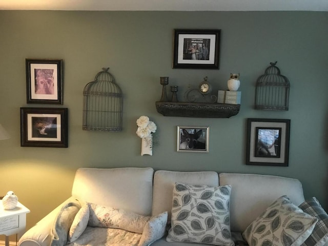 view of living area