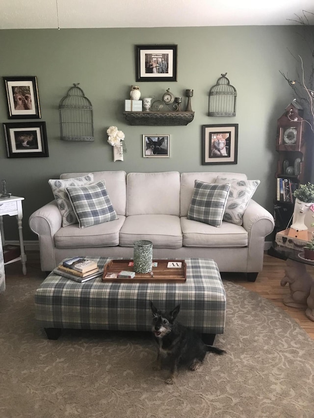 view of living room