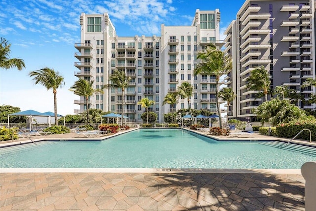 300 S Australian Ave Unit 717, West Palm Beach, FL 33401 - community pool featuring a patio