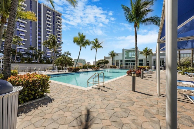 300 S Australian Ave Unit 717, West Palm Beach, FL 33401 - community pool with a patio area