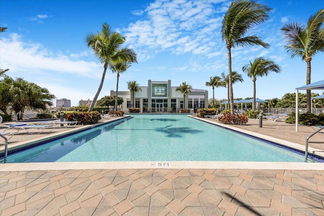 300 S Australian Ave Unit 717, West Palm Beach, FL 33401 - community pool featuring a patio
