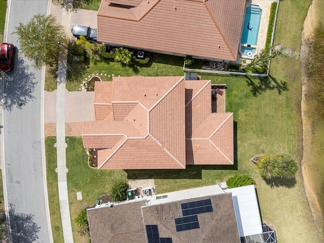 1018 NW Demedici Rd, Port Saint Lucie, FL 34986 - drone / aerial view of a pool