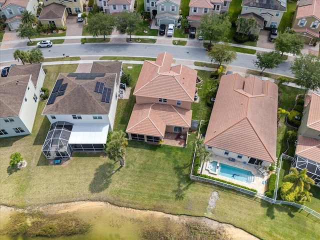 1018 NW Demedici Rd, Port Saint Lucie, FL 34986 - aerial view of residential area featuring a pool area
