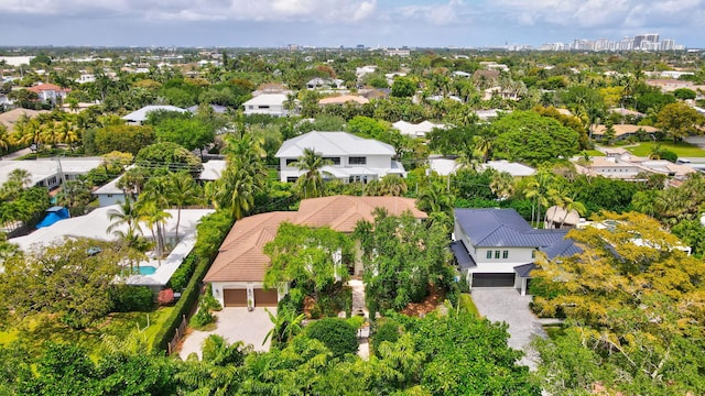2409 NE 12th St, Fort Lauderdale, FL 33304 - birds eye view of property featuring a residential view