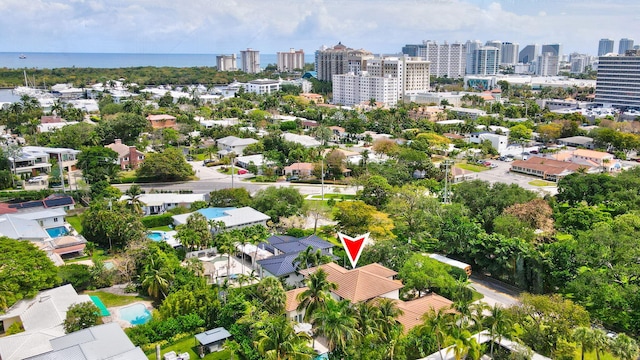 2409 NE 12th St, Fort Lauderdale, FL 33304 - aerial view featuring a view of city