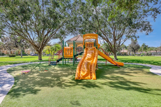 3216 W Community Dr, Jupiter, FL 33458 - communal playground featuring a lawn