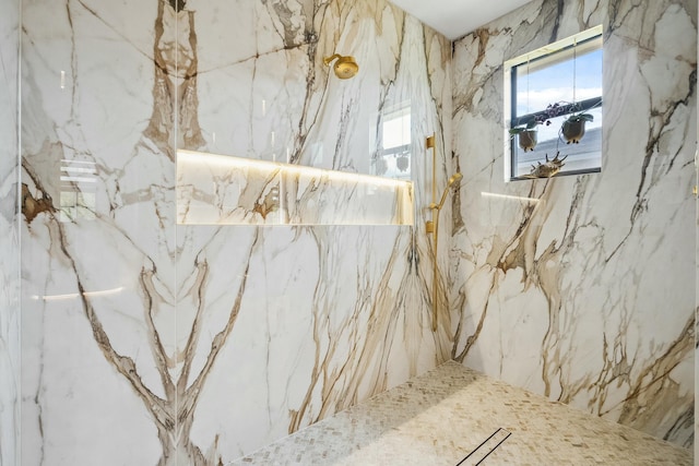 5214 SW Pomegranate Way, Palm City, FL 34990 - details with a marble finish shower