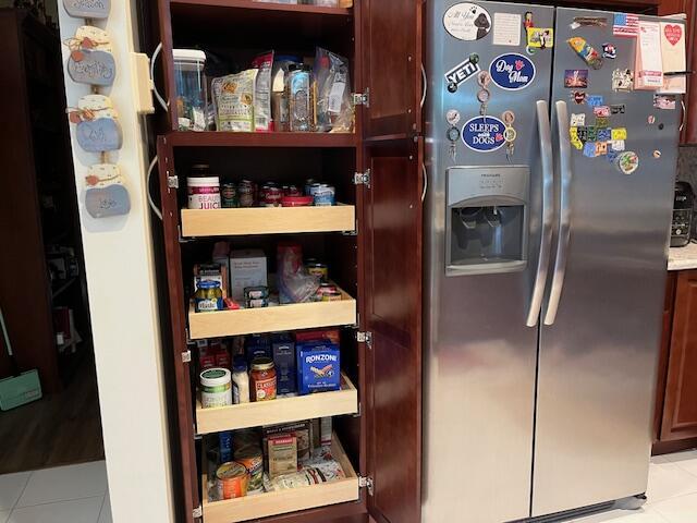 view of pantry