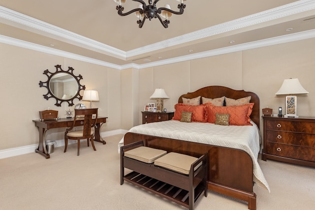 2500 S Ocean Blvd Unit Ph2, Boca Raton, FL 33432 - carpeted bedroom with crown molding and baseboards