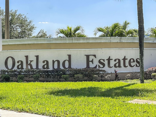 4281 NW 41st St Unit 320, Lauderdale Lakes, FL 33319 - view of community / neighborhood sign