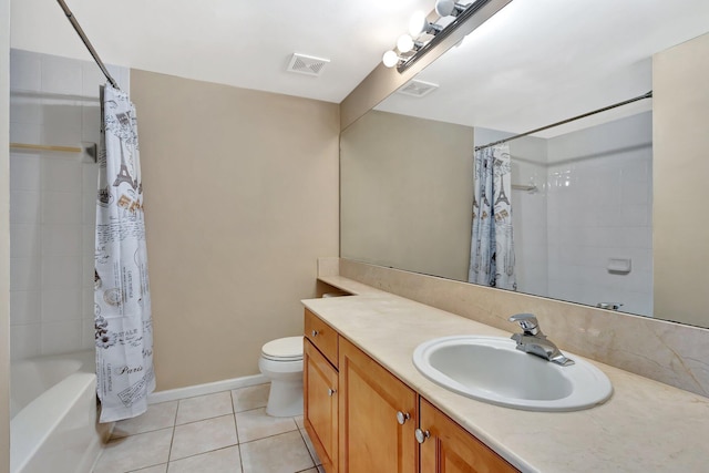 11760 Saint Andrews Pl Unit 204, Wellington, FL 33414 - full bath featuring toilet, vanity, tile patterned floors, and visible vents