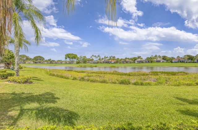 property view of water