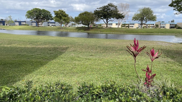 view of water feature