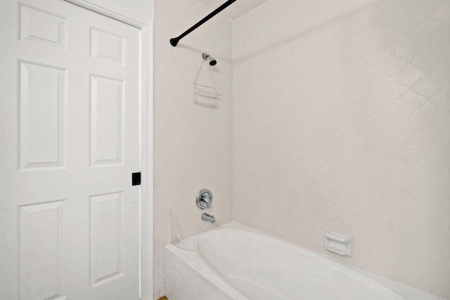 full bathroom featuring shower / bathtub combination